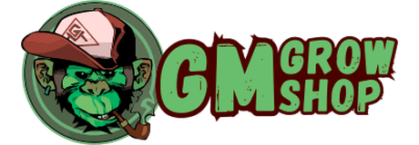 Logotipo de GM Growshop, distribuidor oficial de Libolux